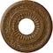 Ekena Millwork Lauren Medallion (Canopies up to 6 1/4"), 20 5/8"OD x 6 1/4"ID x 1 3/8"P, Smokey Topaz Crackle CM20LNSTC - alternate 1